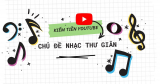 Cách kiếm tiền Youtube chủ đề nhạc thư giãn